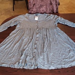 NWT Torrid size 2 gray dress